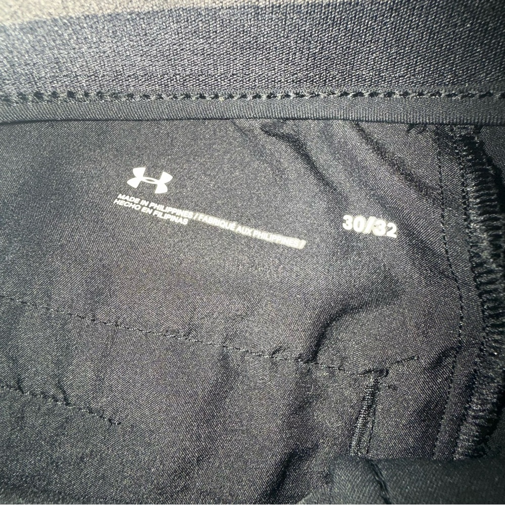 UA Men's Black Jogger Pants - Picture 6 of 10